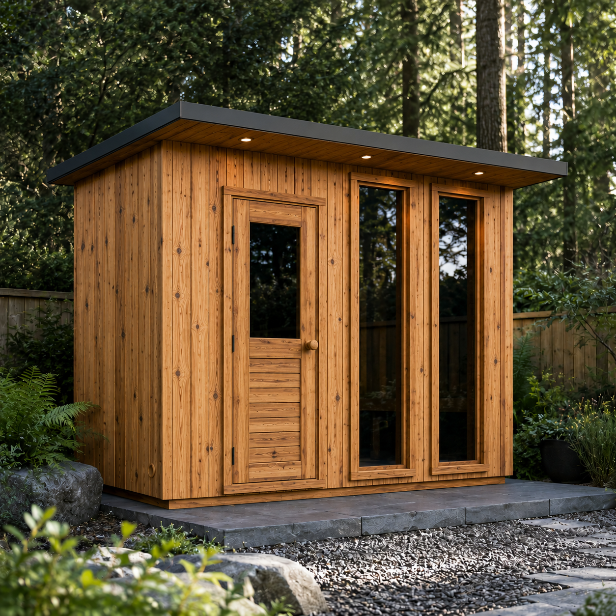 Cedar Built Vineyard Sauna
